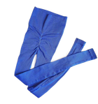 Леггинсы в рубчик с моделирующим швом сзади Leggings Rib Amparo Blue L/XL Синие