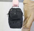 Сумка через плече Tactic міська сумка наплечна Чорний (9060-black) - зображення 4
