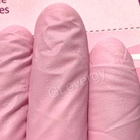 Перчатки нитриловые Mediok Rose Sapphire размер M нежно розового цвета 100 шт - изображение 3