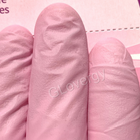 Перчатки нитриловые Mediok Rose Sapphire размер S нежно розового цвета 100 шт - изображение 3