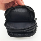 Поясная сумка для аксессуаров чёрная A50, 18х13х3 см - изображение 6