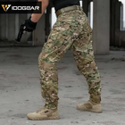 Штани тактичні IDOGEAR G3 Combat Pants з наколінниками Розмір M Мультикам - зображення 3