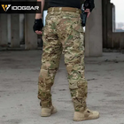 Штани тактичні IDOGEAR G3 Combat Pants з наколінниками Розмір M Мультикам - зображення 4