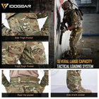 Штаны тактические IDOGEAR G3 Combat Pants с наколенниками Размер XXL Мультикам - изображение 5