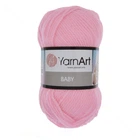 Пряжа YarnArt Baby 50 г, 150 м, Розовая светлая 217, 1 моток (YAR-025255)