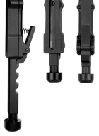 Сошки для гвинтівок Buvele V9 на M-LOK 18.4 - 22.9 см швидкознімні для АК (1805) - зображення 3