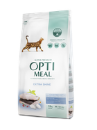 Сухой корм для кошек Optimeal Extra Shine со вкусом трески