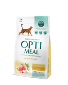Сухой корм для кошек Optimeal Cat Adult Chicken