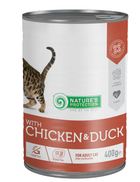 Влажный корм Nature's Protection Sterilised Chicken&Duck 400 г
