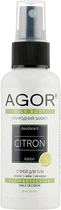 Минерально-травяной дезодорант - Agor Nice Body Citron 60ml (367615-21363)