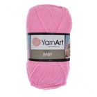 Пряжа YarnArt Baby 50 г, 150 м, Розовая 10119, 1 моток (YAR-025256)