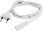 Kabel Gembird Power cord, 6 ft, White (PC-184/2-W) - obraz 3