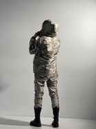 Зимовий костюм 'Terra Hot' світлий жіночий піксель + бафф хакі та рукавички L - зображення 4