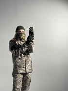 Зимний костюм 'Terra Hot' светлый пиксель женский + бафф хаки и перчатки 3XL - изображение 5