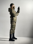 Зимний костюм 'Terra Hot' мультикам женский + бафф хаки и перчатки 3XL - изображение 2