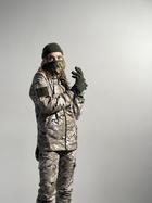 Зимовий костюм 'Terra Hot' світлий жіночий піксель + бафф хакі та рукавички M - зображення 8
