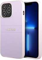 Панель Guess Saffiano Hot Stamp Metal Logo для Apple iPhone 13/13 Pro Purple (3666339047863)