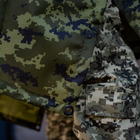 Плащ-палатка с люверсами/ Дождевик пончо для военных/ тактический камуфляж пиксель - изображение 11