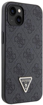 Etui plecki Guess Crossbody 4G Metal Logo do Apple iPhone 13 Black (3666339146733) - obraz 1
