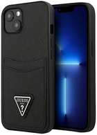 Панель Guess Saffiano Triangle Logo для Apple iPhone 13 mini Black (3666339048082) - зображення 1