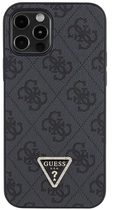 Etui plecki Guess Crossbody 4G Metal Logo do Apple iPhone 13 Pro Max Black (3666339146757) - obraz 1