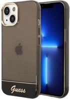 Панель Guess Translucent для Apple iPhone 14 Black (3666339088224) - зображення 1