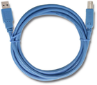 Kabel Qoltec do drukarki USB Type A męski - USB Type B męski 3 m (5901878523101) - obraz 3