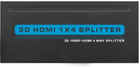 Aktywny rozdzielacz Qoltec HDMI 1x4 v.1.3b (5901878505374) - obraz 3