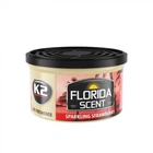 Ароматизатор консерва сухий К2 FLORIDA SCENT SPARKLING STRAWBERRY під сидіння (полуниця) (К20440)