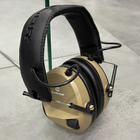 Навушники тактичні Earmor M30, активні, NRR 24, колір – Койот, активні навушники військові (243809) - зображення 6