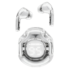 Навушники acefast t8 crystal color (2) bluetooth earbuds white moon