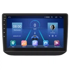 Штатная магнитола Lesko для Skoda Fabia II Рестайлинг 2010-2014 экран 10" 4/32Gb 4G Wi-Fi GPS Top