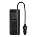Автомобильный инвертор baseus in-car inverter 150w (220v cn/eu) black