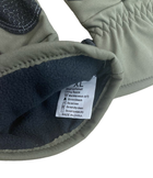 Тактические перчатки зимние SoftShell, Emerson, Olive, XL - изображение 4