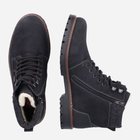 Чоловічі зимові черевики з мембраною Rieker F3642-00 46 30 см Чорні (4061811039869) - зображення 8