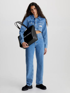 Сумка шопер жіноча Calvin Klein K60K610276 Чорна (8719856819712) - зображення 3