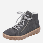 Жіночі зимові черевики Rieker N1020-45 36 23.7 см Сірі (4060596817594) - зображення 3