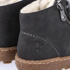 Жіночі зимові черевики Rieker N1020-45 36 23.7 см Сірі (4060596817594) - зображення 13