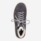 Жіночі зимові черевики Rieker N1020-45 39 25.5 см Сірі (4060596817624) - зображення 7