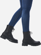 Жіночі зимові черевики високі Rieker Z9120-00 37 24.2 см Чорні (4060596180490) - зображення 9