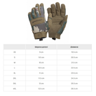 Рукавиці тактичні Pentagon Duty Mechanic Gloves Камуфляж 2XL - изображение 2