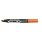 Маркер перманентний Centropen Permanent 2.5 мм круглий Помаранчевий (8566/06)