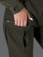 Тактичні штани жіночі утеплені BEZET Ешелон 6368 XS Хакі (ROZ6501048838) - зображення 8