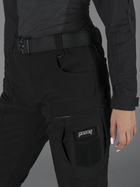 Тактичні штани жіночі утеплені BEZET Ешелон 6026 XS Чорні (ROZ6501048845) - зображення 6