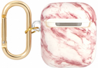 Etui CG Mobile Guess Marble Strap Collection GUA2HCHMAP do AirPods 1 / 2 Różowy (3666339047191) - obraz 2