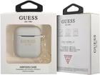 Etui CG Mobile Guess Silicone Charm 4G Collection GUA2LSC4EG do AirPods 1 / 2 Szary (3666339039301) - obraz 3