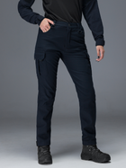 Тактичні штани жіночі утеплені BEZET Патрон 2.0 9587 XS Сині (ROZ6501048853) - зображення 5