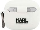 Etui CG Mobile Karl Lagerfeld Silicone Choupette KLACA3SILCHWH do AirPods 3 Biały (3666339009373) - obraz 3