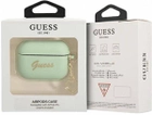 Etui CG Mobile Guess Silicone Charm Heart Collection GUAPLSCHSN do AirPods Pro Zielony (3666339039073) - obraz 3