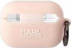 Чохол CG Mobile Karl Lagerfeld Silicone Choupette Head 3D KLAP2RUNCHP для Apple AirPods Pro 2 Pink (3666339099282) - зображення 3